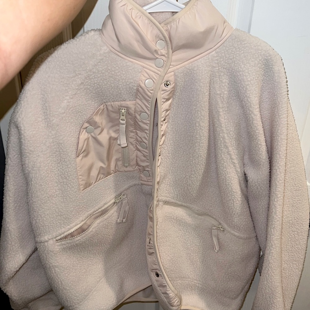 Free people movement fleece hit the slopes jacket